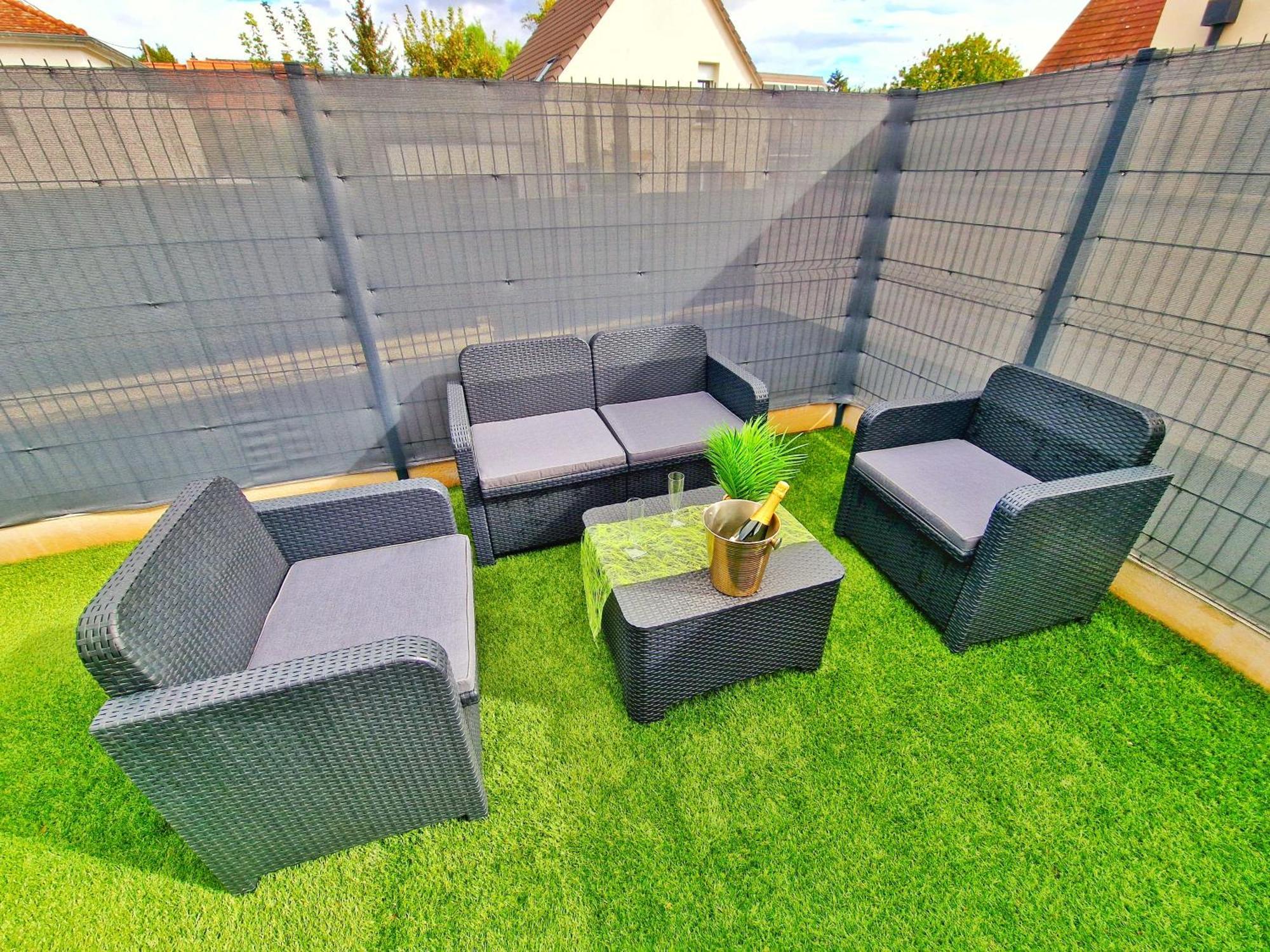 Relax Spa-4 Pers-Jacuzzi-Parking-Jardin-Clim-Colmar Muntzenheim 외부 사진