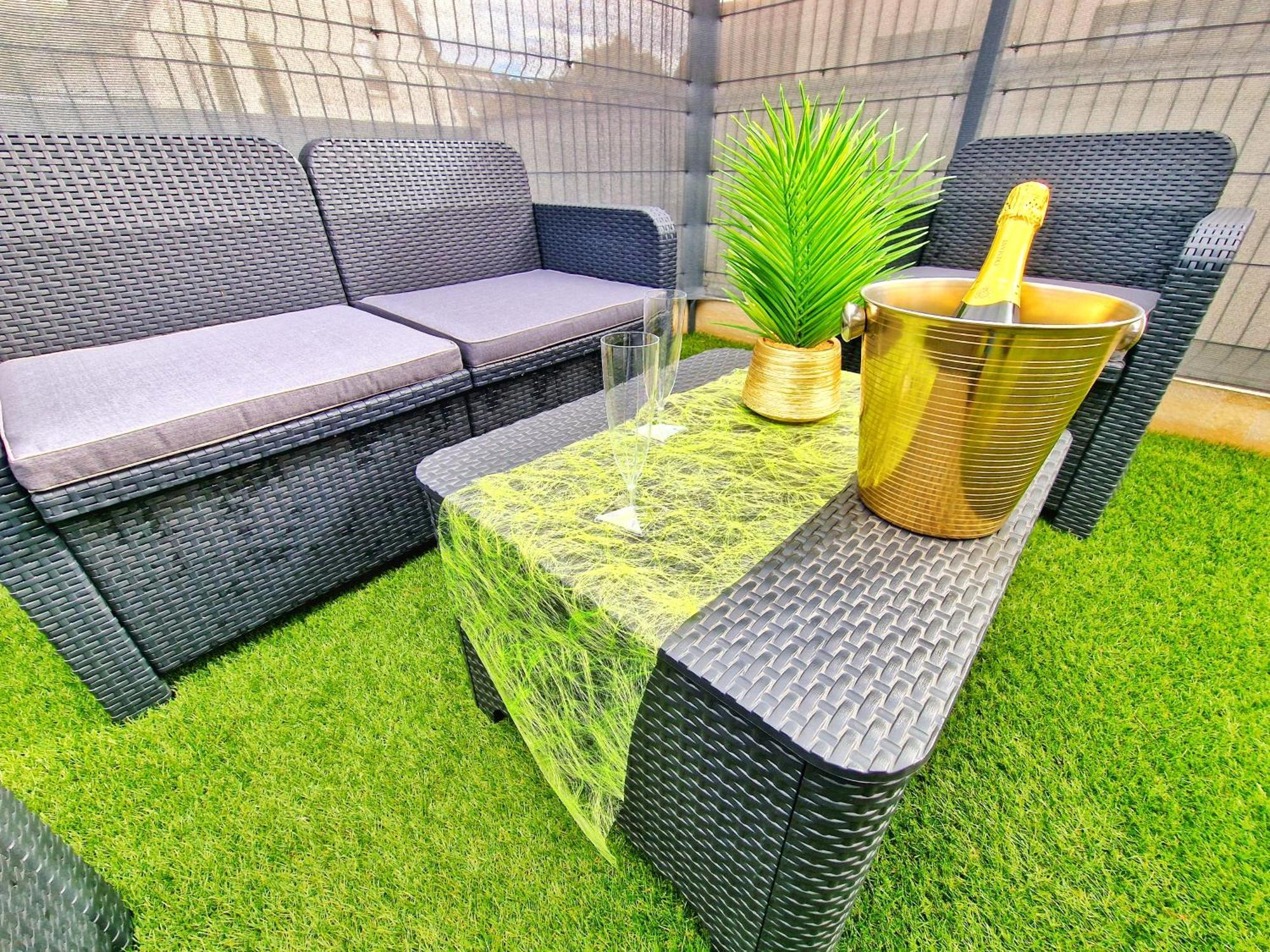 Relax Spa-4 Pers-Jacuzzi-Parking-Jardin-Clim-Colmar Muntzenheim 외부 사진